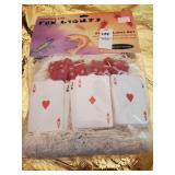 Playing card light set