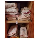 2 shelf lot of towels