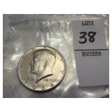 1964 United States Kennedy half dollar