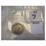 U.S. Standing Liberty quarter