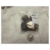 50 U.S. bicentennial quarters
