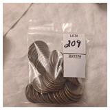 40 U.S Bicentennial quarters