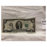 1976 misaligned? Two dollar bill