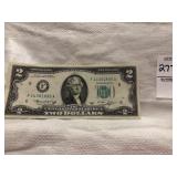 1976 misaligned? Two dollar bill