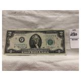 1976 misaligned? Two dollar bill
