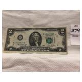 1976 misaligned? Two dollar bill