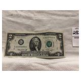 1976 misaligned? Two dollar bill