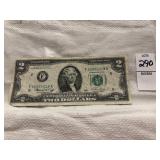 1976 misaligned? Two dollar bill