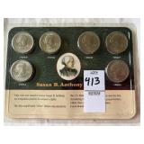Littleton Coin Company set containing Susan B.
