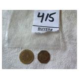 1849 California fractional gold token and
