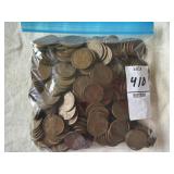 Bag of Lincoln Wheat Cents
