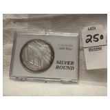1 Troy oz .999 fine silver commemorative round