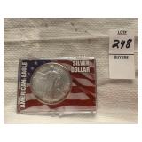 2001 American Silver Eagle coin