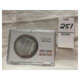 1 Troy oz .999 fine silver commemorative round