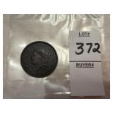 1834 Coronet Head Large Cent