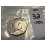1964 United States Kennedy half dollar