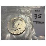 1964 United States Kennedy half dollar