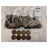 Bag of Lincoln Wheat Pennies