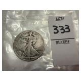 1942 Walking Liberty Half Dollar