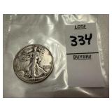 1945 Walking Liberty Half Dollar