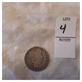 1907 D BARBER HALF DOLLAR