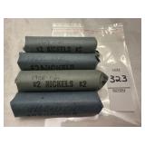 One roll of 1952, two rolls of 1958, one roll of