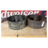 Two Vintage Cake Pans