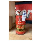 Vintage Hero Fire Extinguisher
