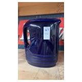 VtgThe Hall China Co. Blue Refrigerator Pitcher