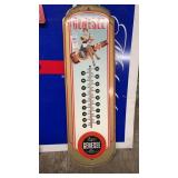 Genesee Lager Thermometer Sign 27x8.5in.