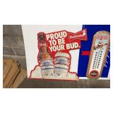 Budweiser Proud to be your Bud Sign, Metal,