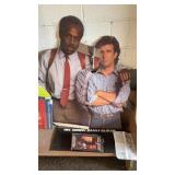 Vintage promotional cardboard of Mel Gibson &