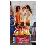 Vintage cardboard promotional display for