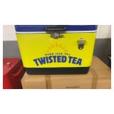 Official branded Twisted Tea heavy duty cooler