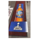 Bud Light Super Bowl XLVII 3 Pc Sign