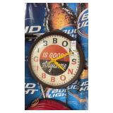 Gibbons Beer Clock Antique Advertising No Cord