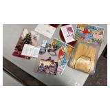Lot of vintage pocket schedules and advertising