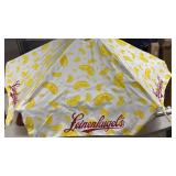Leinenkugells advertising beer patio umbrella