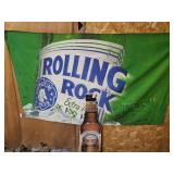 Rolling rock & Stoneys beer advertising