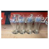 Set of 4 Samuel Adams Cold Snap Pint Glasses