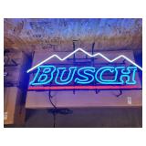 Busch Neon beer sign new in box