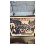 Vintage Pabst blue ribbon bicycle race