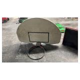 Vintage Basketball Backboard and Hoop