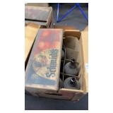 Vintage cardboard case of Schmidtï¿½s of