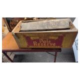 Vintage heavy duty cardboard beer case for