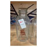 Vale Wood Farms Milk Bottle