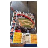 Vintage 1980 New York Yankees Schedule