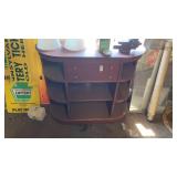 Wooden Display Cabinet NO CONTENTS