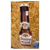 Stoney Beer Tin Bottle Sign