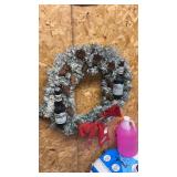 Coors Light Christmas Wreath